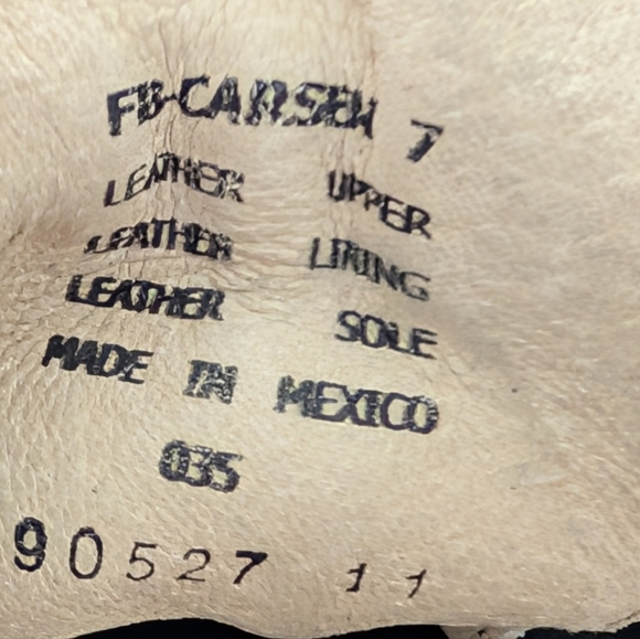 Freebird by Steven Carsen Ankle Boot Women's Size 7 Leather Distressed Bohemian - Picture 12 of 14